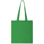 Madras 140 g/m² cotton tote bag 7L - Bright green