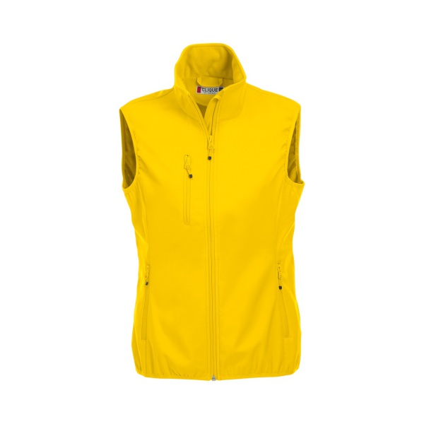 Clique Basic Softshell Vest Ladies lemon xxl