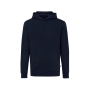 Iqoniq Jasper recycled cotton hoodie, navy (XXL)