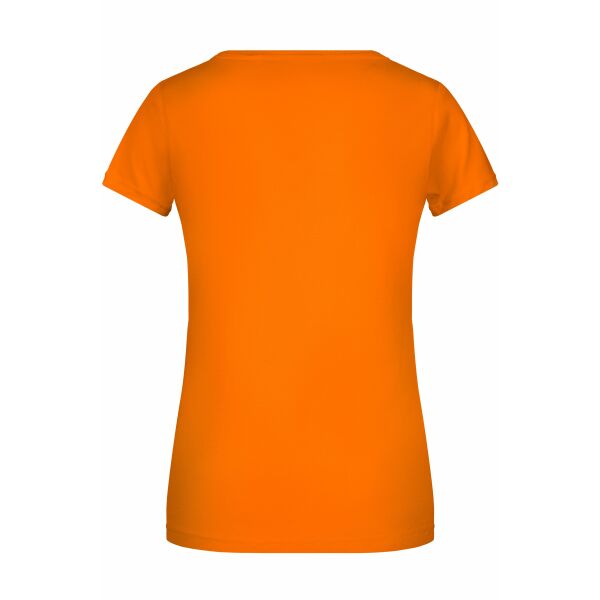 8007 Ladies' Basic-T oranje XL