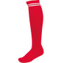 Sportsokken Met Contraststrepen Sporty Red / White 39/42 EU