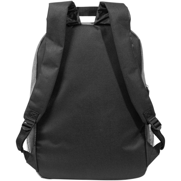 Hoss 15" laptop backpack 18L - Heather medium grey