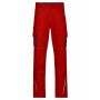Workwear Pants - COLOR - - red/navy - 25