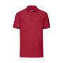 65/35 Polo - Heather Red - 2XL