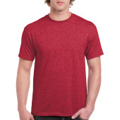 Gildan T-shirt Ultra Cotton SS unisex 194 heather cardinal S