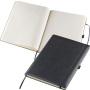 A4 notitieboek met gelinieerd papier en elastiek