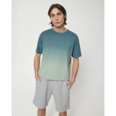 Fuser Dip Dye - Uniseks los dip dye-T-shirt - XXL
