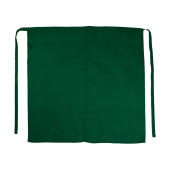 Berlin Long Bistro Apron with Vent and Pocket - Bottle Green