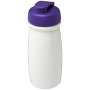 H2O Active® Pulse 600 ml sportfles met flipcapdeksel - Wit/Paars