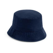 Recycled Polyester Bucket Hat - French Navy - S/M
