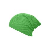 MB7955 Knitted Long Beanie lime one size