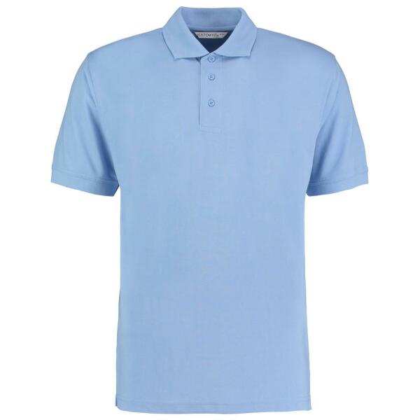 Klassic Poly/Cotton Piqué Polo Shirt, Light Blue, L, Kustom Kit