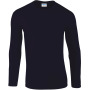 Softstyle® Euro Fit Adult Long Sleeve T-shirt Navy 3XL