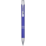 Moneta aluminium click ballpoint pen - Royal blue