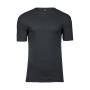 Mens Interlock T-Shirt - Dark Grey - 4XL