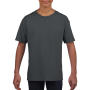Softstyle Youth T-Shirt - Charcoal - XS (104/110)