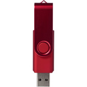 Rotate-metallic USB 4GB - Rood