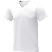 Somoto Heren T-shirt met V-hals en korte mouwen