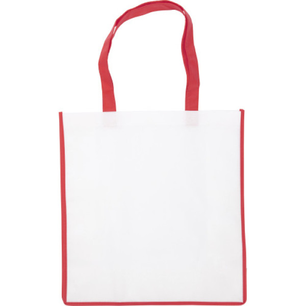 Nonwoven (80 gr/m²) bag Avi red