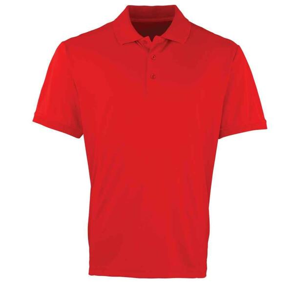 Coolchecker® Piqué Polo Shirt, Red, XXL, Premier