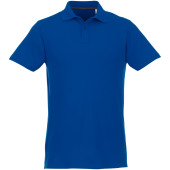 Helios herenpolo met korte mouwen - Blauw - XL