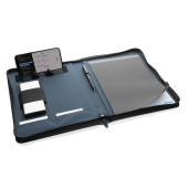 Impact Aware™ deluxe 300D tech portfolio met rits, donkerblauw