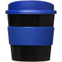 Americano® Primo 250 ml tumbler with grip - Solid black/Blue