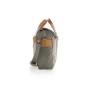 Canvas laptop tas PVC vrij, grijs