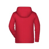 Children's Zip Hoody - red - XS