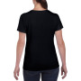 Gildan T-shirt Heavy Cotton SS for her 426 black M