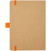 Berk A5 notitieboek van gerecycled papier - Oranje