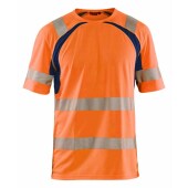 High Vis Oranje/Marineblauw
