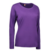 Interlock T-shirt | long-sleeved | women - Purple, M