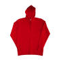 Hooded Full Zip Women - Red - L