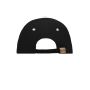 MB024 6 Panel Sandwich Cap - black/beige/black - one size