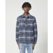 River Check - Unisex check overshirt - XXS