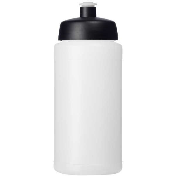 Baseline® Plus 500 ml bottle with sports lid - Transparent/Solid black