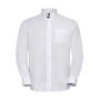 Oxford Shirt LS - White - 6XL