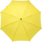 Pongee (190T) paraplu Breanna geel