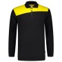 Polosweater Bicolor Naden 302004 Black-Yellow XS