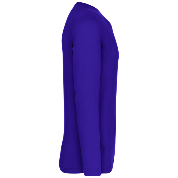 T-shirt V-hals lange mouwen Purple 3XL