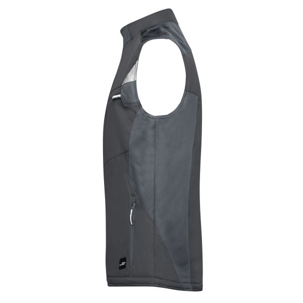Craftsmen Softshell Vest - STRONG - - black/black - 6XL