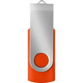 ABS USB stick (16GB/32GB) oranje/zilver