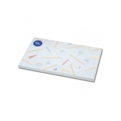 25 adhesive notes, 125x72mm, full-colour