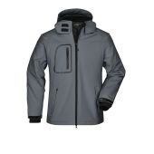 Men’s Winter Softshell Jacket - carbon - 3XL
