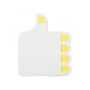 Adhesive notes Thumbs-up - White / Yellow