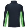 Softshell Bicolor 402002 Navy-Lime 4XL