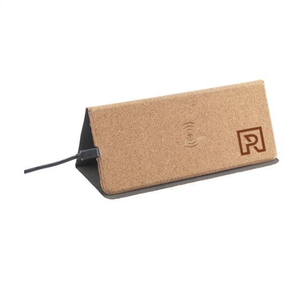 Cork Wireless Charging Mousepad muismat