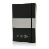 Deluxe hardcover A5 notitieboek, zwart