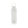 RCS certified recycled PP water bottle with handle, natural